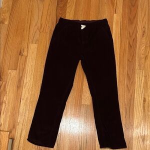 Lands' End Kids Burgundy corduroy pants 10-12
